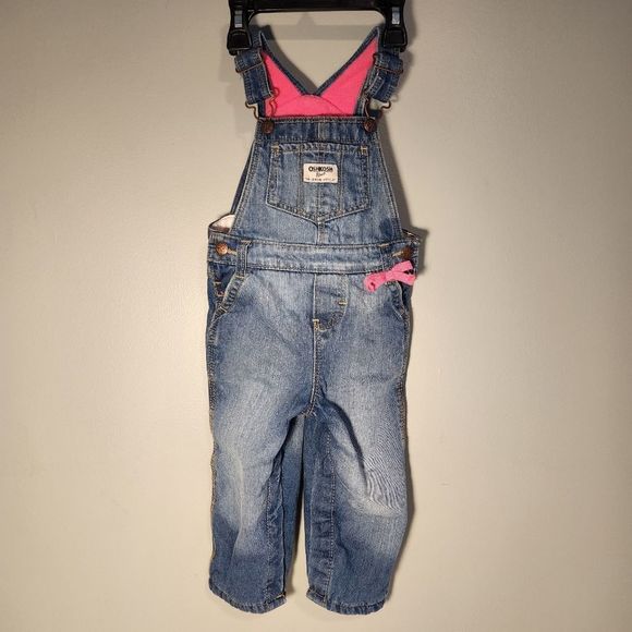 𝅺OSHKOSH B'gosh Overalls 18months - Picture 1 of 6
